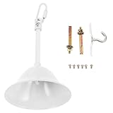 Sécurité fiable : le kit de fixation pour plafonnier renforce les connexions de la plaque de fixation de votre suspension et assure une installation ferme de chaque plaque de montage de lustre, prévenant ainsi les accidents