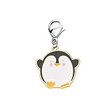 FEELMEM Penguin Earrings/Zipper Pull Cute Cartoon Dangle Earrings Animal Jewelry Penguin Gift for Penguin Lover(Zipper)