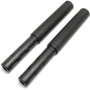 Golf Shaft Extension 2PCS 0.580-0.595Inch 5Inch Length Golf Club Steel Shaft Extension Golf Club Spare Parts Repair Equipment for Iron Wood Putter