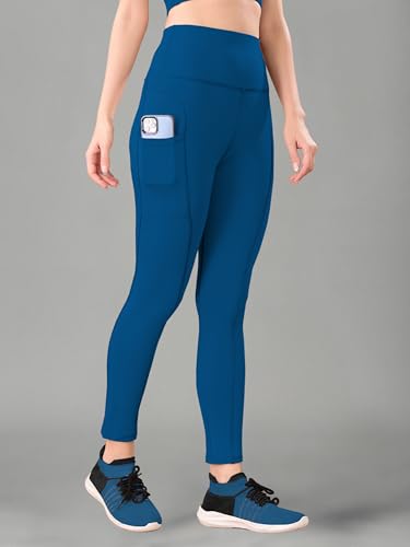 Image of Women High Rise Gym Wear Tights Stretchable Yoga Pants Fitness Leggings Gym Pants Multipurpose Slim Fit Track Pant Workout Active Wear Lower