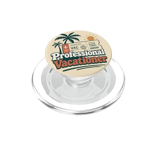 Voyage Plage Palmiers PopSockets MagSafe support téléphone soleil