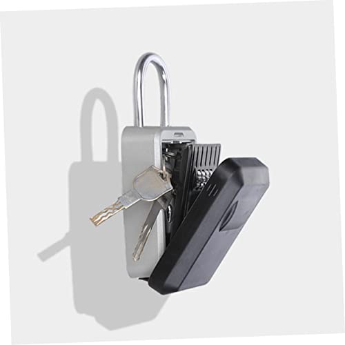 Bestonzon Box Key Lock Box Portable Safe Box Outdoor Key Safe Wall Mount Lock Box Key Safe Box Portable Key Lock Box Lock Box For House Keys Safety 4-Digit Key Lock Box Water Proof #TOP6