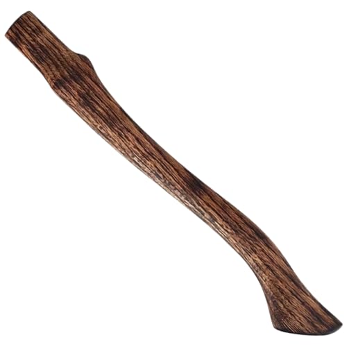 Weduspaty Replacement Wooden Handles, Axe Handle Beech Wood 18.5in, Long Ax Handle Replacement, Hoe Handle, Hickory Axe Handle, Hatchet Handle with Curved End