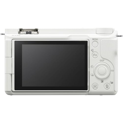 Image of Sony ZV-E10 II Mirrorless Camera (White) with Sony E PZ 16-50mm f /3.5-5.6 OSS II Lens + Sony GP-VPT3 Wireless Shooting Grip + SanDisk Extreme Pro 64GB and More (14pc Bundle)