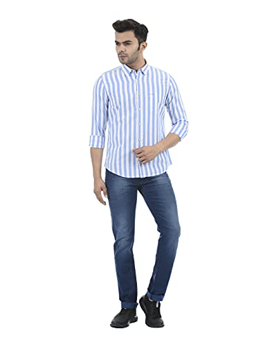 Image of Pepe Jeans Men Casual Slim Fit Shirt