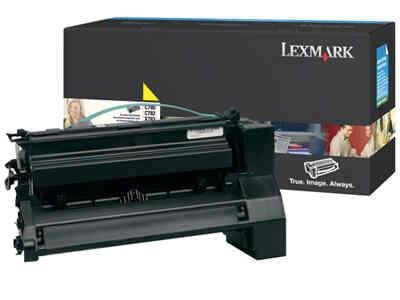 Lexmark a rendement eleve jaune original cartouche de toner LCCP