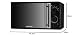 Cecotec Sencillo AllBlack Microondas con Frontal Espejo, Capacidad 20L, 700 W, temporizador...
