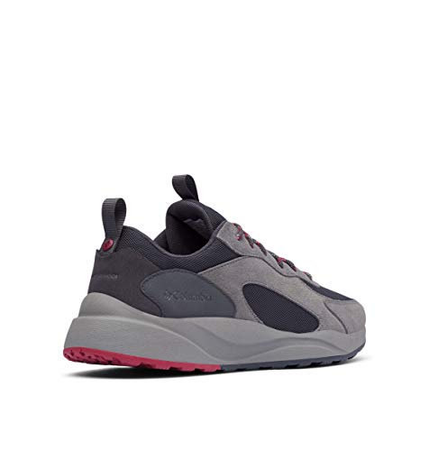 Columbia Men's Pivot WP, Shark/Red Element, 7.5