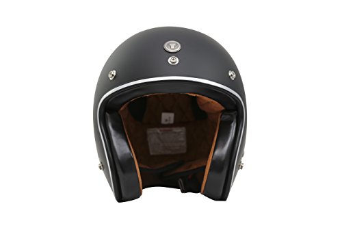 Torc T50 Route 66 3/4 Helmet With 'Black Flag' Graphic (Flat Black, Xx-Large) #TOP1
