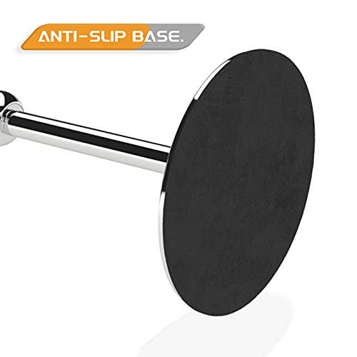 Nicesail Tabletop Makeup Mirror Of 8 Inch, Double-Sided With 7X Magnification, Height Adjustable Chrome Finish (8 Inch, 7X) #TOP5