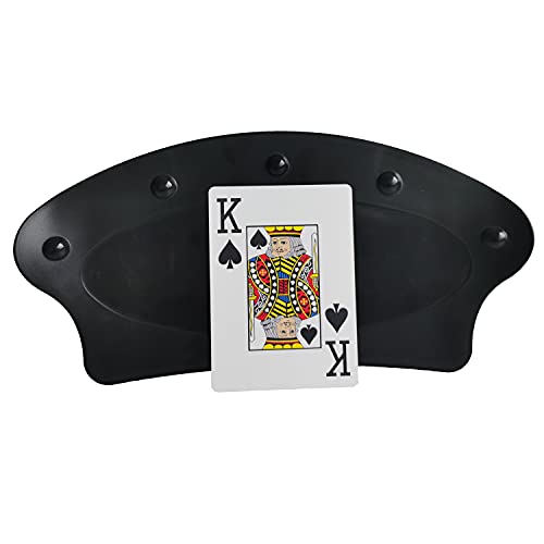 Seetooogames 4Pcs Mixed Colors Playing Card Holder For Kids Seniors, Hands Free Cards Holders For Canasta, Poker Parties, Family Card Game Nights #TOP3