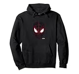 Marvel Spider-Man: Miles Morales Glitch Mask C1 Sudadera con Capucha
