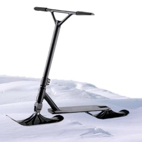 Trottinette tout-terrain 2 en 1 à double usage pour adultes et enfants, planche à neige d'hiver, aventure sur glace (A)