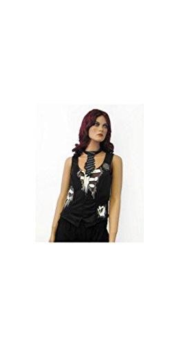 Disfraz Zombie School Girl talla única multicolor