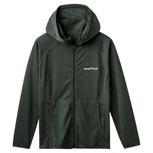 [モンベル] COOL FULL ZIP HOODIE 1114638 クールパーカ レディース キッズ 子供 女の子 男の子 (サイズ：160cm)(カラー：ダークグレー(DGY))