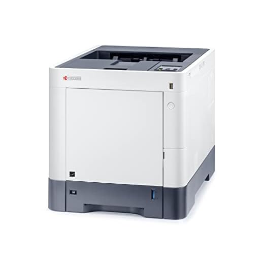 Kyocera Ecosys P6230cdn laserskrivare. Färg och svart/vit. Upp till 30 sidor per minut. Stöd för mobiltryck via smartphone och surfplatta