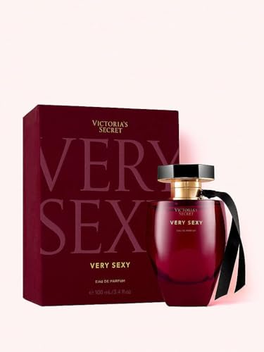Image of Victoria's Secret Very Sexy Eau de Parfum EDP 100ml (3.4 Fl Oz) for Women - Long Lasting Luxury Perfume, Floral Woody Fragrance with Vanilla Orchid, Clementine & Wild Blackberry, Bold Seductive Designer Scent Gift for Her