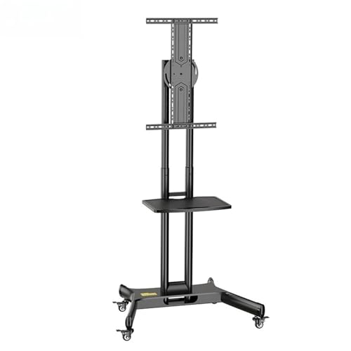 Soporte de TV motorizado para techo negro ajustable en altura miniatura 2
