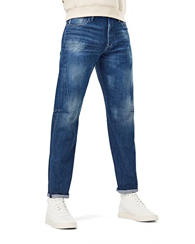 G-Star Raw Scutar 3d Slim Jeans, Vaqueros Para Hombre, Azul Faded Crystal Lake D18915-C665-C280 , 30w 34l G-Star Raw Scutar 3d Slim Jeans, Vaqueros Para Hombre, Azul Faded Crystal Lake D18915-C665-C280 , 30w 34l