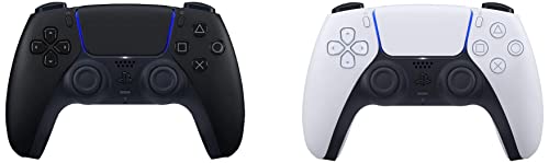 Image of Sony DualSense Wireless Controller Black (PlayStation 5) & DualSense Wireless Controller | PlayStation 5 (White)