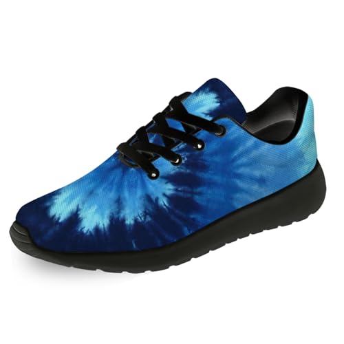 Tie Dye Shoes for Men Women Tennis Shoes Comfortable Walking Sneakers Gifts for Him Her