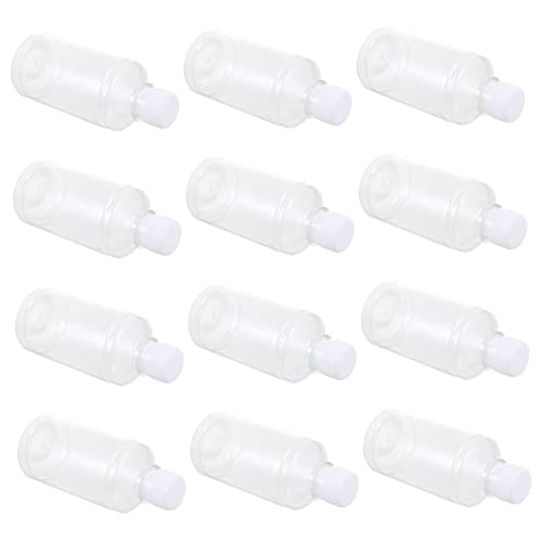 VILLFUL 12pcs 250ml Bottle Clear Container Clear Graduated Bottle Clear Reagent Bottle Clear Beverage Bottle Storage Bottle Leakproof Bottle Reagent Bottle The Pet Sample Water Bottle