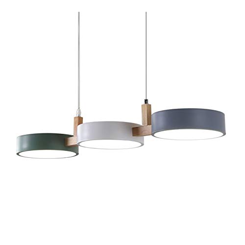 Lustre en bois naturel au design épuré pour salle à manger et cuisine