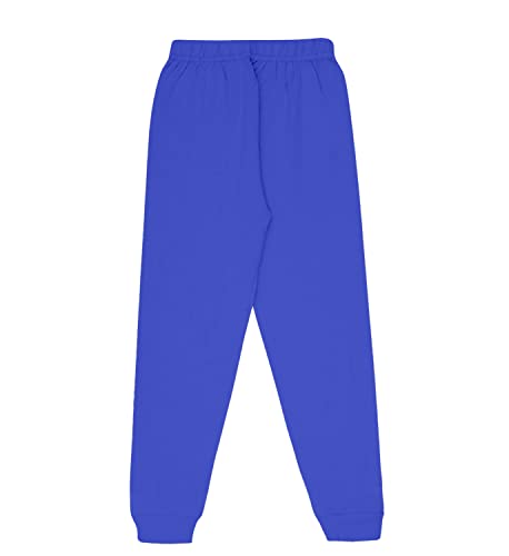 Image of KYDA KIDS Girls 100% Cotton Printed Track Pants with Pocket - Multicolor (Pack of 2)