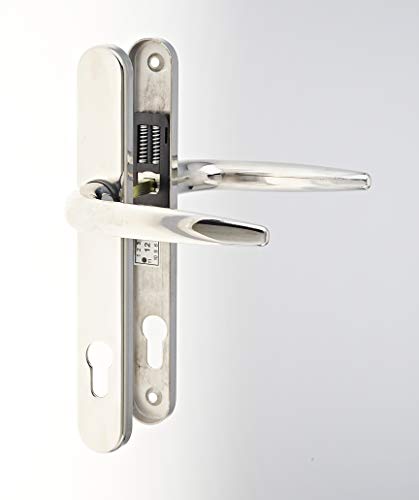 Yale Essentials Long Backplate Door Handle - Chrome