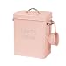 Produktbild Gazechimp Waschpulver Box | Waschmittel Aufbewahrung mit Henkel | Waschpulver Behälter | Waschmittelbox mit Deckel | Waschpulver Dose | Aufbewahrungsbox | mit Löffel | Metall | 3kg - Rosa