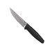 CRKT Strafe Fixed Blade Knife with Sheath: Field Utility Knife, Stonewashed Blade, Friction Grooves, Textured Handle, J-Hook Belt Carry 1210