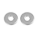 X AUTOHAUX M5 x 15mm x 2mm Stainless Steel Flat Washer Car Fastener Sealing Gaskets 55pcs