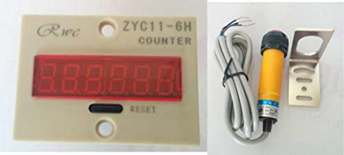 Contaimpulsi a 6 cifre con sensore