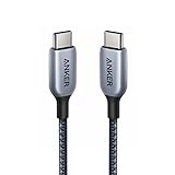 Anker 765 高耐久ナイロン USB-C & USB-C ケーブル (240W 0.9m) USB 2.0 USB PD対応 iPhone 16 / 15 MacBook Pro/Air iPad Pro/Air 5 Galaxy S24 Pixel LG 対応