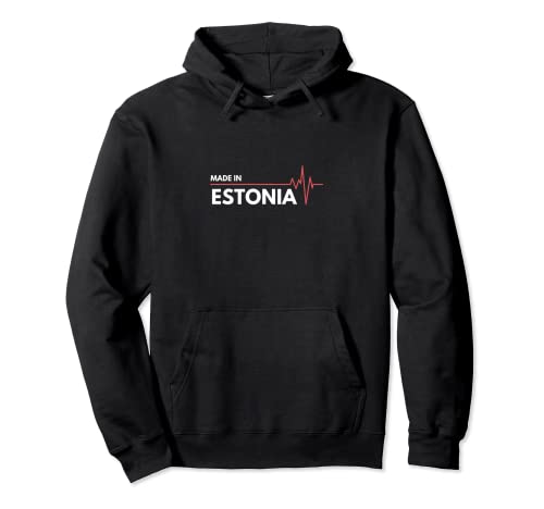 Estonia Europa País de nacimiento Made In Sudadera con Capucha