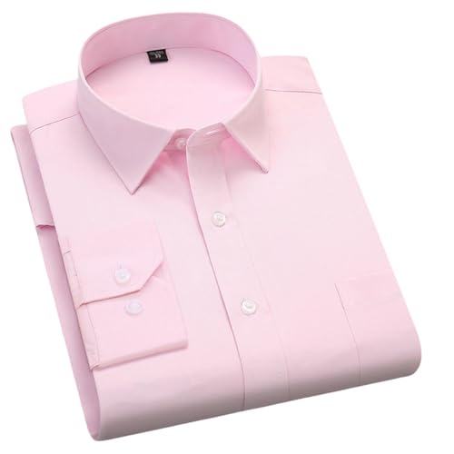 Camisa de algodón a rayas para hombre con botones y corte ajustado ideal para uso diario casual