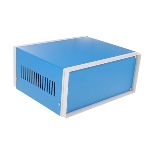 Amosfun Power Box Aluminum Enclosures Box for Electric Outdoor for Electronics Amplifier Design