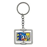 Porte-clés Sonic hérisson en métal Fanattik