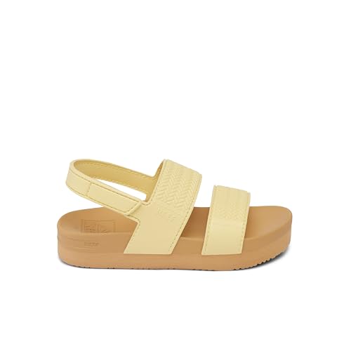 Image of REEF Girls Toddler /Little Kid Water Vista Platform Sandal, Water Friendly, Adjustable Strap