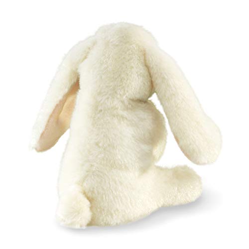 Folkmanis Mini Lop Earred Rabbit Finger Puppet, White, 1 EA - Image 2