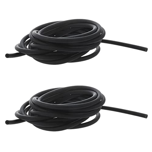 VENOAL 2X Tubing EXCaucho Banda de resistencia Dub Elastic, Negro 2,5 m