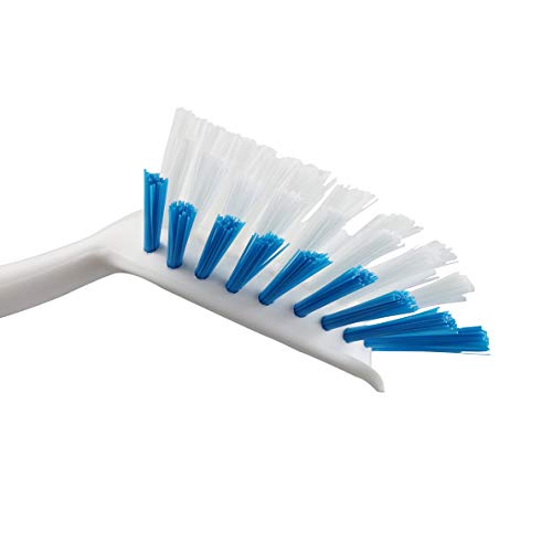 PHYEX 8-Pack Kitchen Diffusion Type Scrub Brush for Cleaning Dishes Pots Pan Sink and Bathroom with Comfortable Long Handle - Thumbnail 4