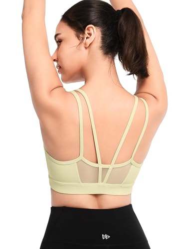 Yvette Sports Bra Lightweight Cloud Series for Women Mesh Splicing Style2
