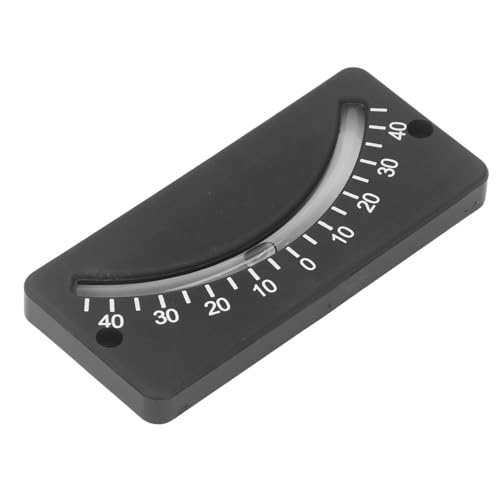 Culnflun Inclinometer, 40 Degree Angle Finder with Adhesive Tape for Rv, Trailer, Boat and Woodworking (Black)