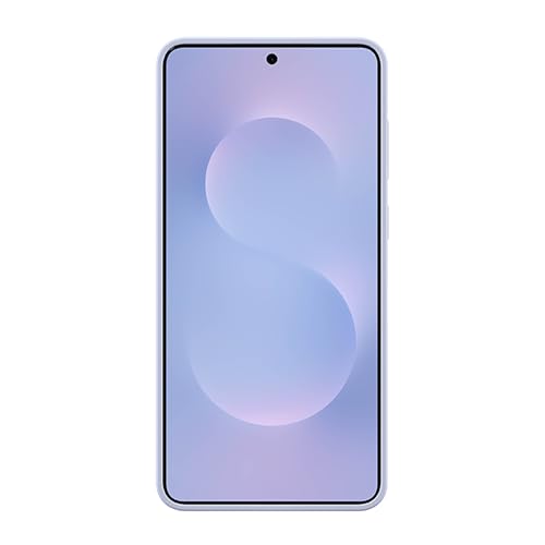 Image of Samsung Galaxy S25 Edge Silicone Phone Case, Protective Cover, Smooth Grip, Soft and Sleek Design, Seamless Fit, EF-PS937CLEGUS, Light Blue