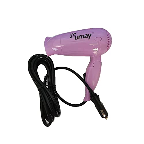 Car Styling Hair Dryer 12V Available Hot Wind And Cold Wind Folding Handle Dry Hair Clothing Something Window Defroster Drop Ship Self-Driving Travel More Convenient… #TOP2