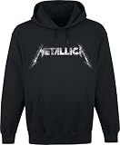 Metallica Spiked Logo Männer Kapuzenpullover schwarz L 80% Baumwolle, 20% Polyester Band-Merch, Bands