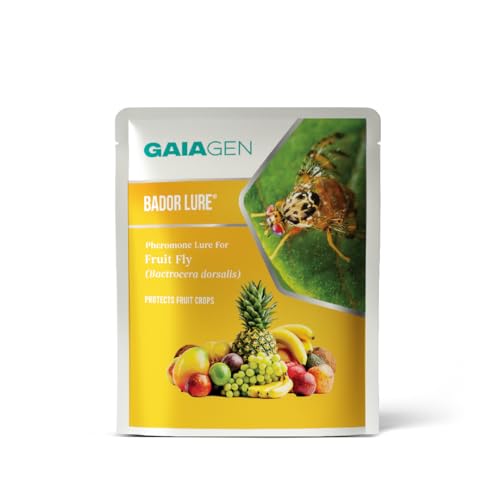 Gaiagen Bador Lure | Pheromone Lure for Fruit Fly (Bactrocera Dorsalis) | Pack of 10 | (Does Not Include Traps).