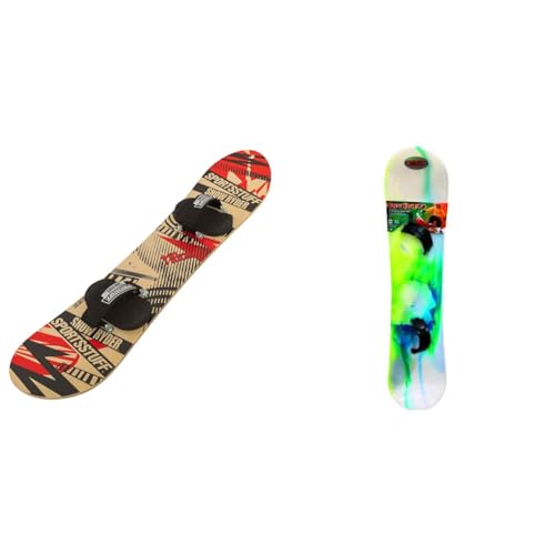 Sportsstuff Snow Ryder, Hardwood Snowboard, Perfect for Beginners and Backyard...