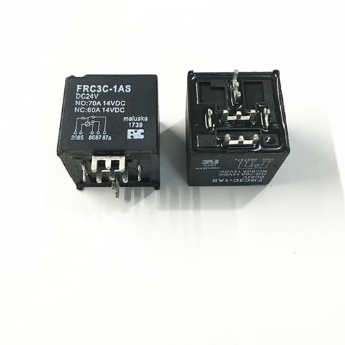 Relé de 5 pines 24V de alta potencia FRC3C-1AS DC24V para control de circuitos de automoción
